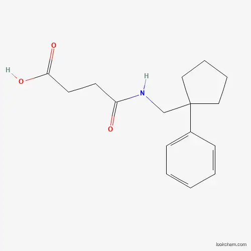 4-OXO-4-([(1-PHENYLCYCLOPENTYL)METHYL]AMINO)BUTANOIC ACID