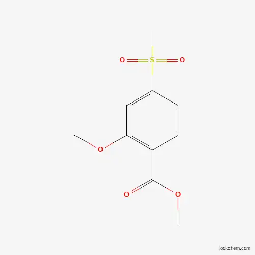 Molecular Structure of 435338-94-6 (Methyl 2-methoxy-4-(methylsulfonyl)benzoate)