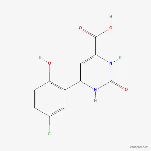 6-(5-CHLORO-2-HYDROXYPHENYL)-2-OXO-1,2,3,6-TETRAHYDRO-4-PYRIMIDINECARBOXYLIC ACID