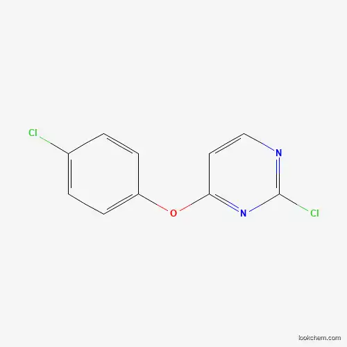2-CHLORO-4-(4-CHLOROPHENOXY)PYRIMIDINE
