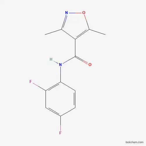 4-ISOXAZOLECARBOXAMIDE,N-(2,4-DIFLUOROPHENYL)-3,5-DIMETHYL-CAS