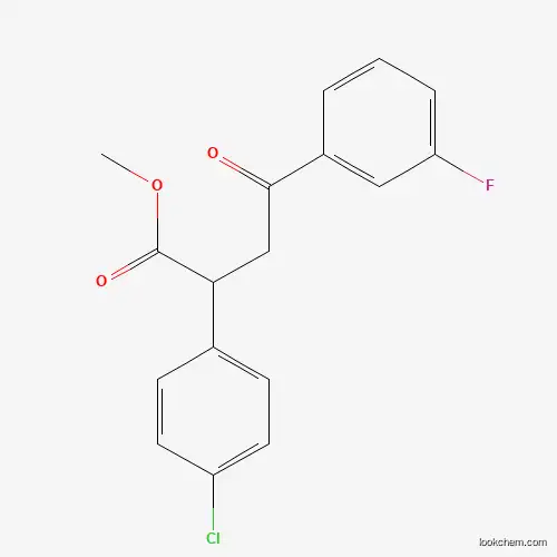 Methyl 2-(4-chlorophenyl)-4-(3-fluorophenyl)-4-oxobutanoate