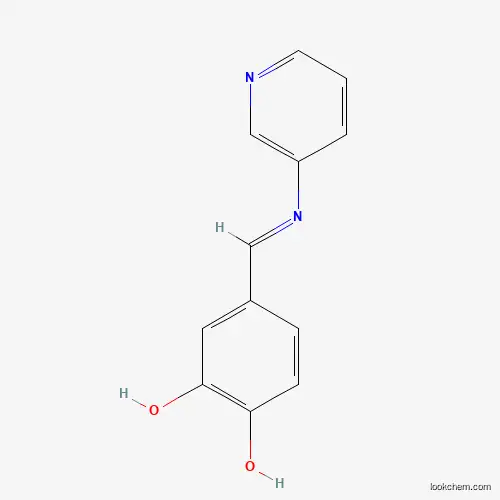 1,2-BENZENEDIOL,4-[(PYRIDIN-3-YLIMINO)METHYL]-CAS