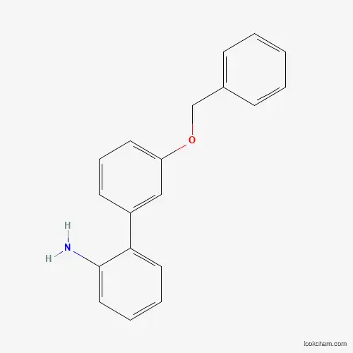 Molecular Structure of 400750-35-8 (3'-Benzyloxy-biphenyl-2-ylamine)