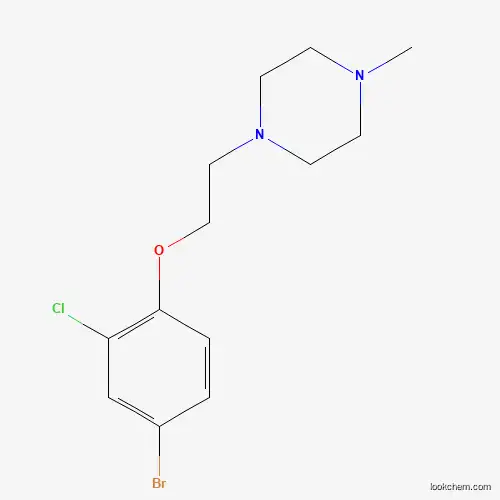 1-(2-(4-broMo-2-chlorophenoxy)ethyl)-4-Methylpiperazine