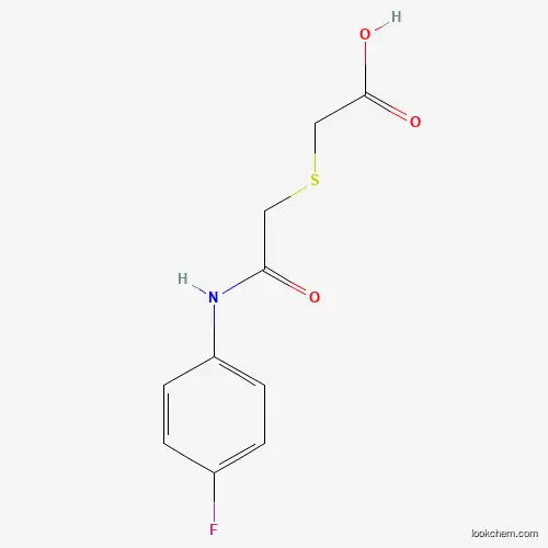 [(4-FLUORO-PHENYLCARBAMOYL)-METHYLSULFANYL]-ACETIC ACID