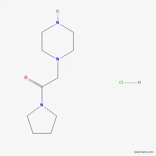 1-(1-PYRROLIDINYLCARBONYLMETHYL)PIPERAZINE HYDROCHLORIDE