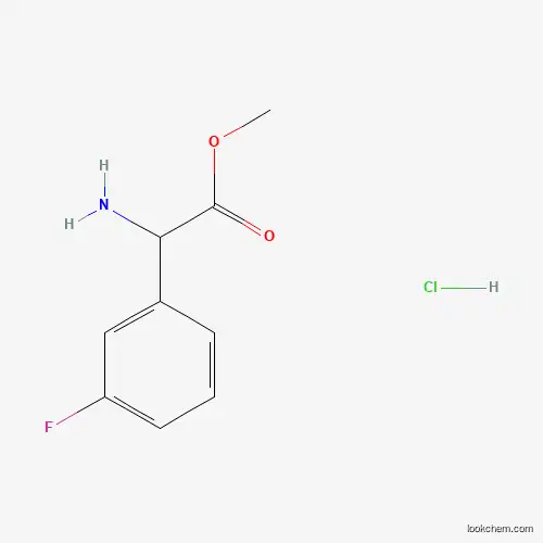 Benzeneacetic acid, a-amino-3-fluoro-, methyl ester, hydrochloride