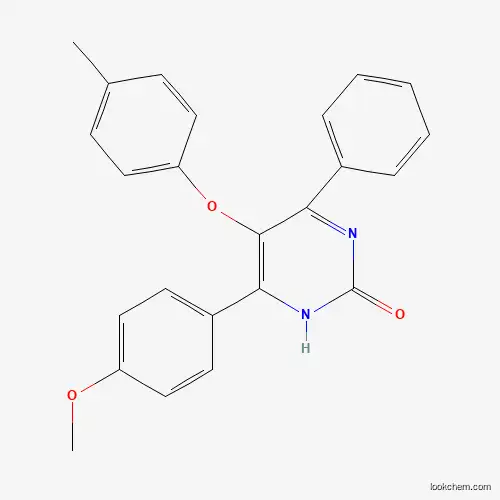 5-(4-メチルフェノキシ)-4-フェニル-6-(4-メトキシフェニル)-2(1H)-ピリミジノン