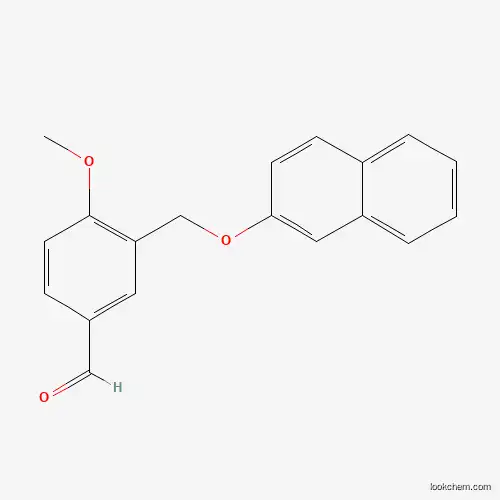 4-METHOXY-3-(NAPHTHALEN-2-YLOXYMETHYL)-BENZALDEHYDE