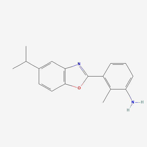 3-(5-ISOPROPYL-1,3-BENZOXAZOL-2-YL)-2-METHYLANILINE