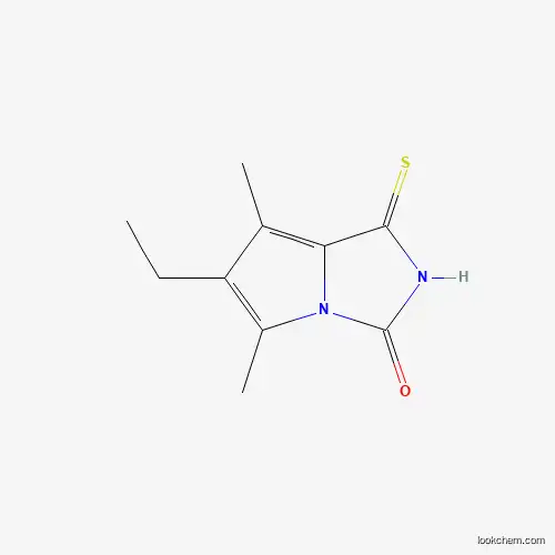 3H-PYRROLO[1,2-C]IMIDAZOL-3-ONE,6-ETHYL-1,2-DIHYDRO-5,7-DIMETHYL-1-THIOXO-