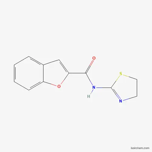 2-BENZOFURANCARBOXAMIDE,N-(4,5-DIHYDRO-THIAZOL-2-YL)-