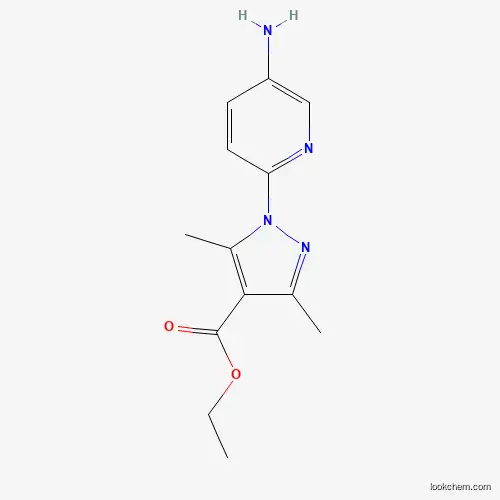 ethyl 1-(5-amino-2-pyridinyl)-3,5-dimethyl-1H-pyrazole-4-carboxylate