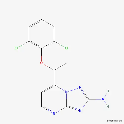 7-[1-(2,6-DICHLOROPHENOXY)ETHYL][1,2,4]TRIAZOLO[1,5-A]PYRIMIDIN-2-AMINE