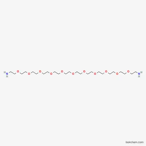 Molecular Structure of 479200-82-3 (Amino-PEG11-Amine)