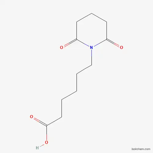 Molecular Structure of 500118-90-1 (6-(2,6-Dioxopiperidin-1-yl)hexanoic acid)