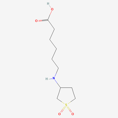 6-(1,1-DIOXO-TETRAHYDRO-1-THIOPHEN-3-YLAMINO)-HEXANOIC ACID