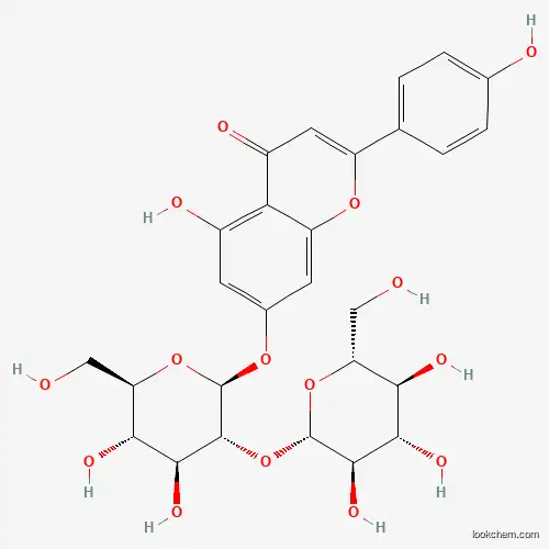 Apigenin-7-O- sophroside Apigenin-7-O-β-D- sophoroside CAS No:52073-83-3