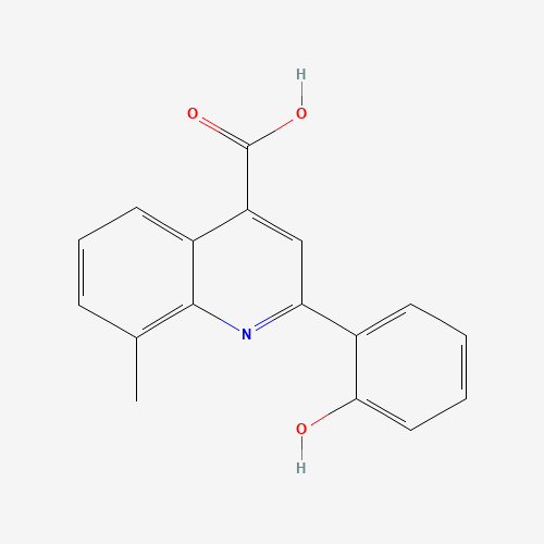 2-(2-HYDROXY-PHENYL)-8-METHYL-QUINOLINE-4-CARBOXYLIC ACID