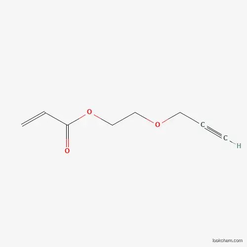 Molecular Structure of 52436-42-7 (Propargyl-peg2-acrylate)