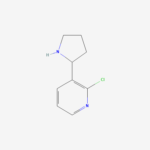 2-Chloro-3-(2-pyrrolidinyl)pyridine