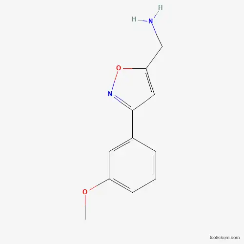 1-[3-(3-methoxyphenyl)-5-isoxazolyl]methanamine(SALTDATA: HCl)