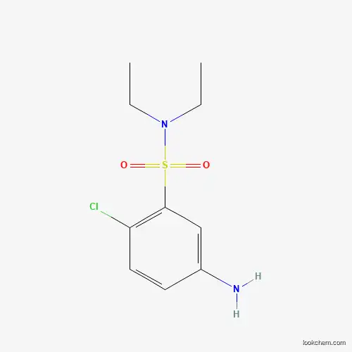 Molecular Structure of 571150-08-8 (5-Amino-2-chloro-N,N-diethyl-benzenesulfonamide)