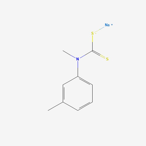 N-Methyl-N-(m-tolyl)dithiocarbamic acid sodium salt