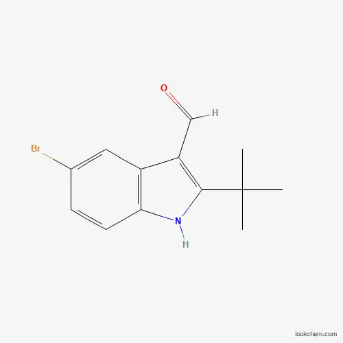 5-Bromo-2-tert-butyl-1h-indole-3-carbaldehyde