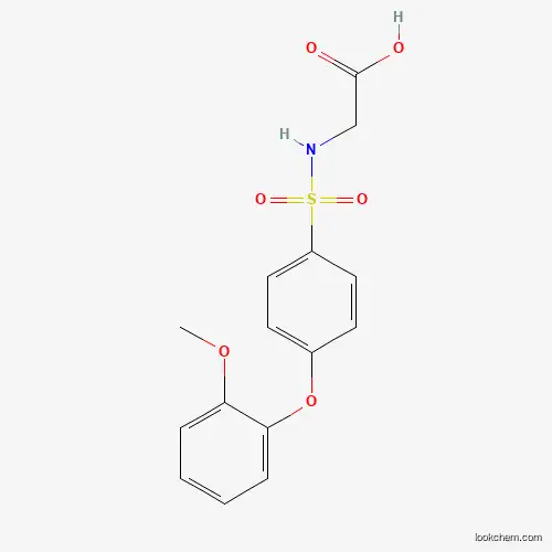 N-[4-(2-Methoxyphenoxy)phenylsulfonyl]glycine, 96%