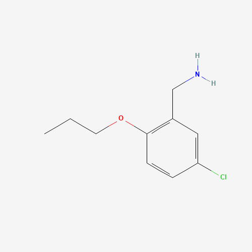 (5-chloro-2-propoxybenzyl)amine(SALTDATA: HCl)