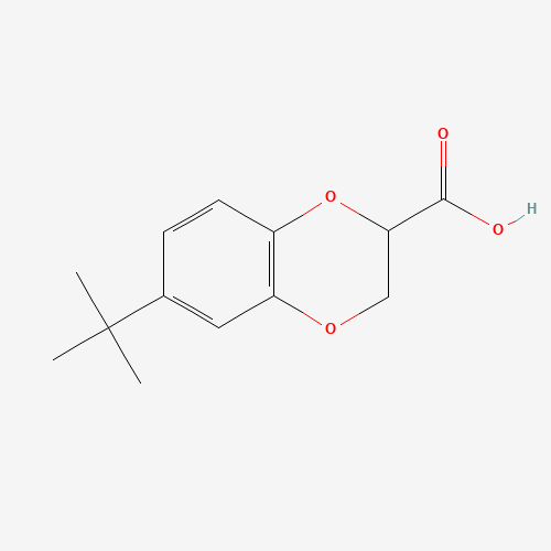 6-TERT-BUTYL-2,3-DIHYDRO-BENZO[1,4]DIOXINE-2-CARBOXYLIC ACID