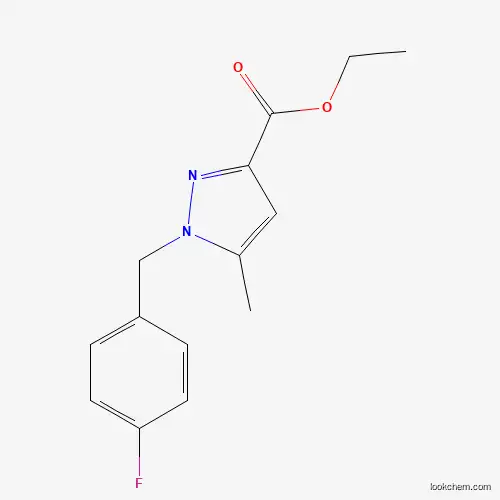 ETHYL 1-(4-FLUOROBENZYL)-5-METHYL-1H-PYRAZOLE-3-CARBOXYLATE