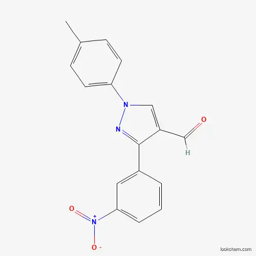 3-(3-NITROPHENYL)-1-P-TOLYL-1H-PYRAZOLE-4-CARBALDEHYDE