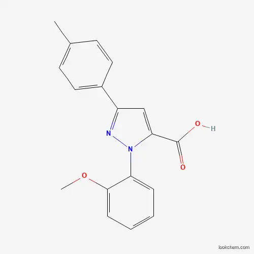 1-(2-METHOXYPHENYL)-3-P-TOLYL-1H-PYRAZOLE-5-CARBOXYLIC ACID