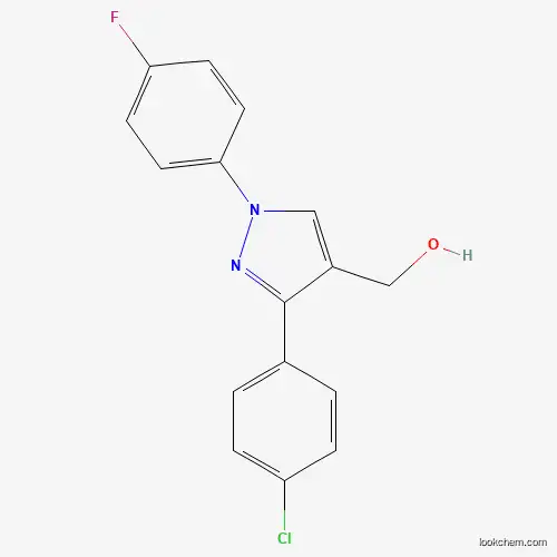 (3-(4-CHLOROPHENYL)-1-(4-FLUOROPHENYL)-1H-PYRAZOL-4-YL)METHANOL