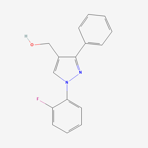 (1-(2-Fluorophenyl)-3-phenyl-1H-pyrazol-4-yl)methanol
