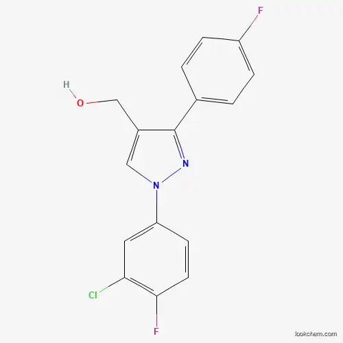 (1-(3-CHLORO-4-FLUOROPHENYL)-3-(4-FLUOROPHENYL)-1H-PYRAZOL-4-YL)METHANOL
