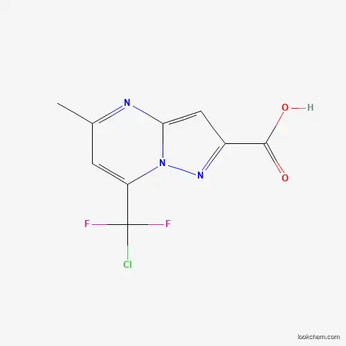 7-(CHLORO-DIFLUORO-METHYL)-5-METHYL-PYRAZOLO[1,5-A]PYRIMIDINE-2-CARBOXYLIC ACID