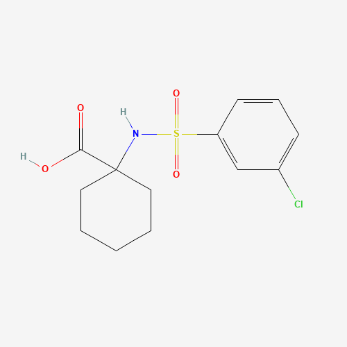 3-(3-ChlorophenylsulfonylaMino)cyclohexanecarboxylic acid, 96%