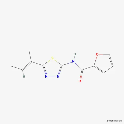 2-FURANCARBOXAMIDE,N-[5-(1-METHYL-1-ALLYL)-1,3,4-THIADIAZOL-2-YL]-