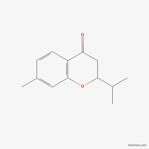 2,3-Dihydro-7-methyl-2-isopropyl-4H-1-benzopyran-4-one