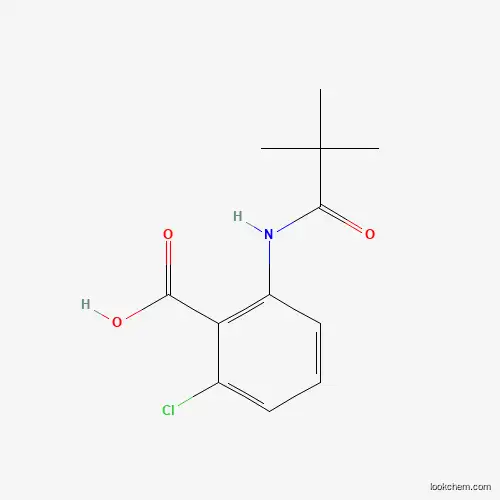 2-Chloro-6-(2,2-dimethylpropanamido)benzoic acid