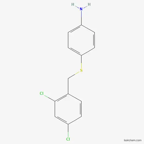 Molecular Structure of 712297-76-2 (4-[(2,4-Dichlorobenzyl)sulfanyl]aniline)