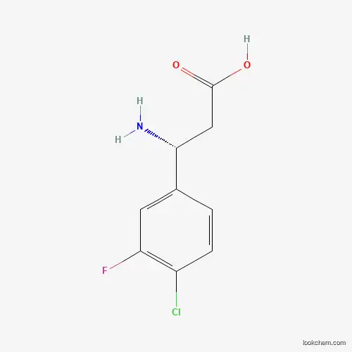 (R)-3-amino-3-(4-chloro-3-fluorophenyl)propanoic acid