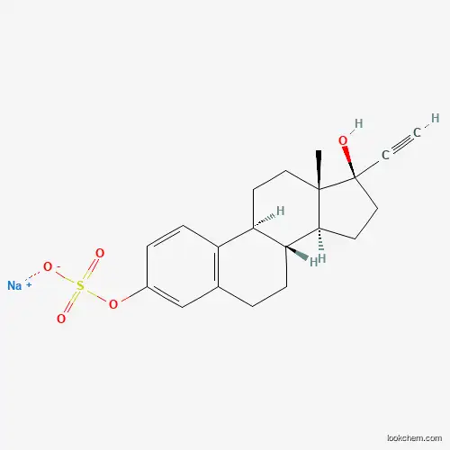 Molecular Structure of 724762-79-2 (Ethynyl Estradiol 3-Sulfate Sodium Salt)