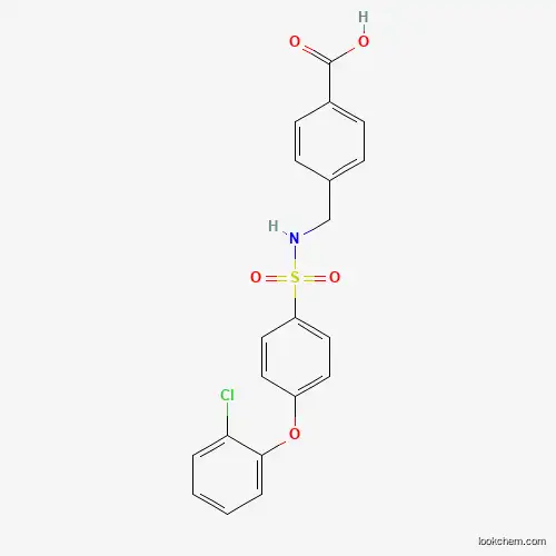 4-[(([4-(2-CHLOROPHENOXY)PHENYL]SULFONYL)AMINO)METHYL]BENZOIC ACID