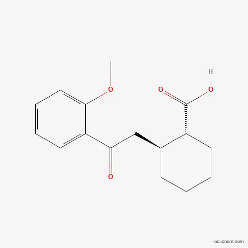 TRANS-2-[2-(2-METHOXYPHENYL)-2-OXOETHYL]CYCLOHEXANE-1-CARBOXYLIC ACID