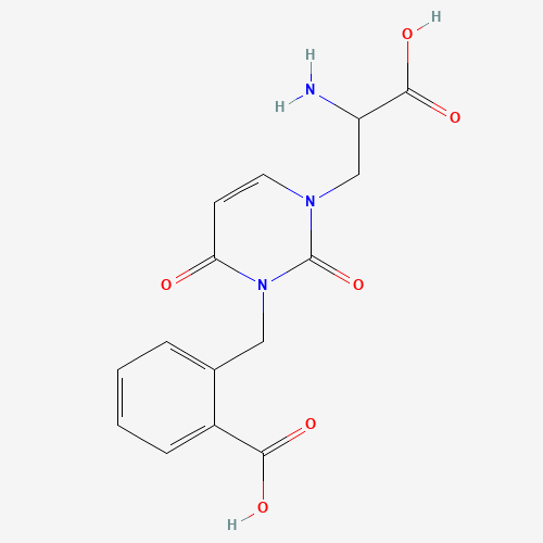(RS)-1-(2-AMINO-2-CARBOXYETHYL)-3-(2-CARBOXYBENZYL)PYRIMIDINE-2,4-DIONE